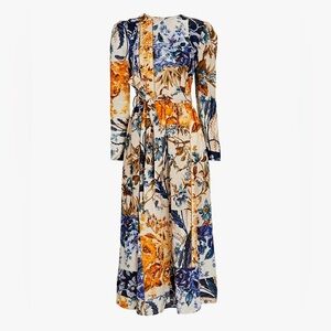 Floral Long Sleeve Maxi Dress
